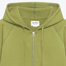 Load image into Gallery viewer, Peck & Snyder Full Zip Raglan Hoodie - Khaki - The Great Divide