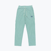 Load image into Gallery viewer, RELAXED STRIPED TROUSERS - TENNIS GREEN
