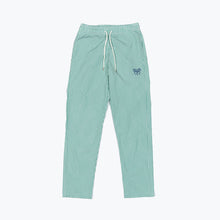 Load image into Gallery viewer, RELAXED STRIPED TROUSERS - TENNIS GREEN