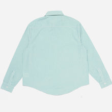 Load image into Gallery viewer, RELAXED STRIPED SHIRT - TENNIS GREEN
