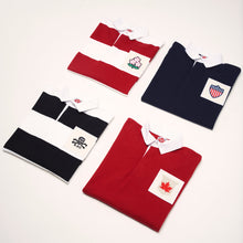 Load image into Gallery viewer, Barbarians Hooped Rugby Shirt