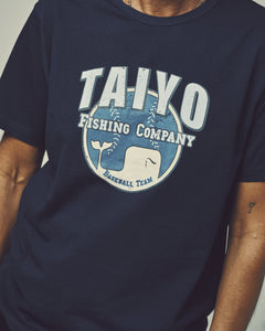 Taiyo Fishing Company Tee - Navy